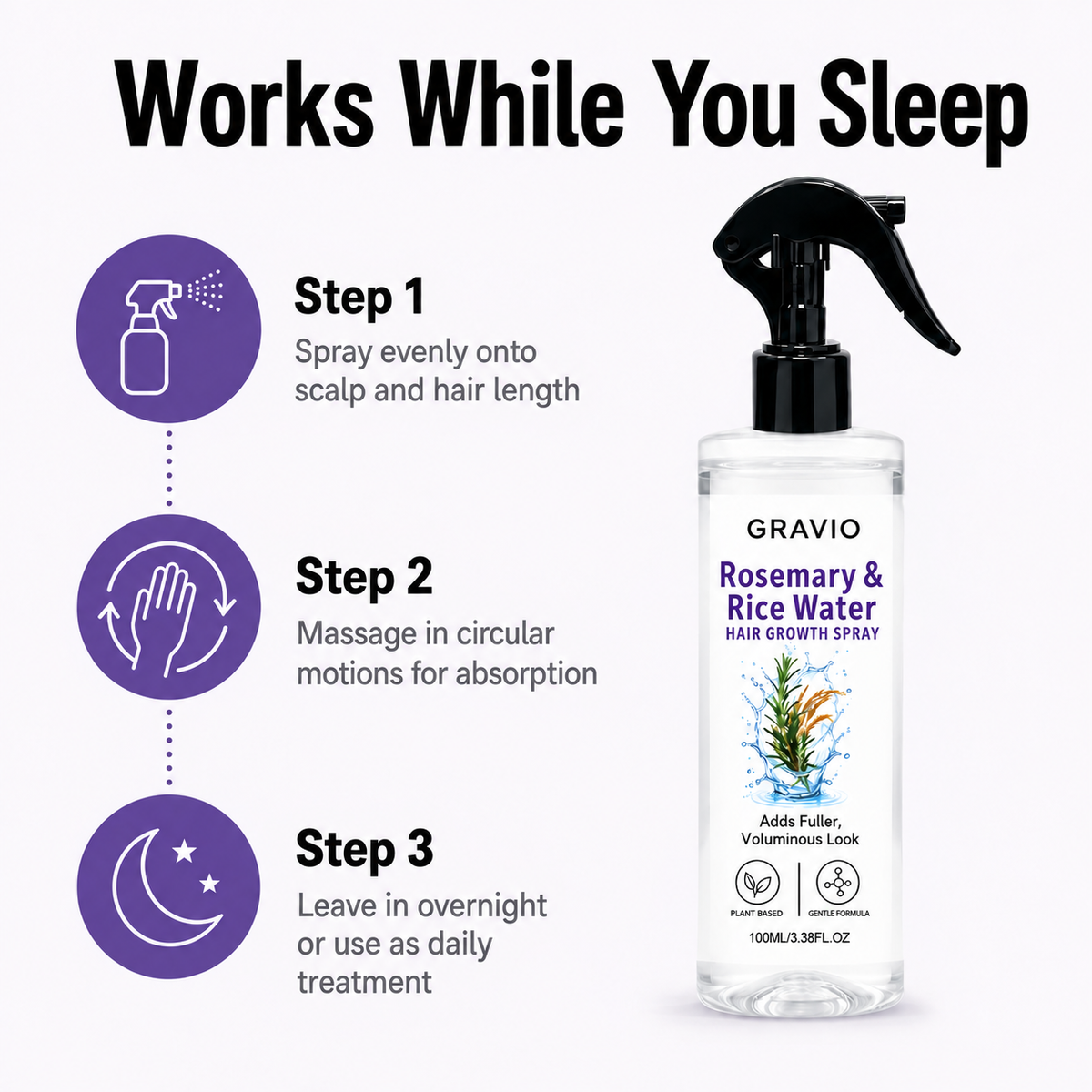 Gravio RootRevive™ Hair Growth Spray